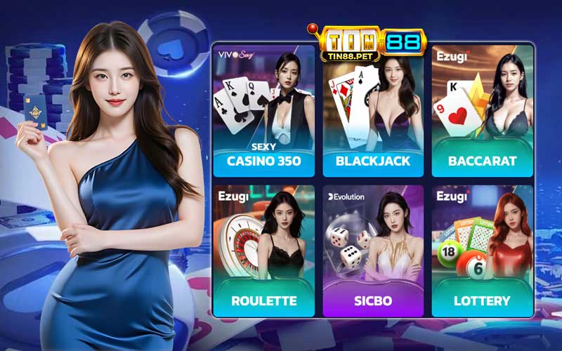 Tổng hợp những trò live casino được bạc thủ lui tới mỗi ngày