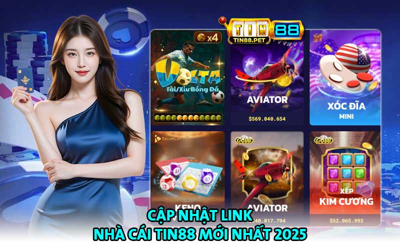 Cập nhật link nhà cái Tin88 mới nhất 2025